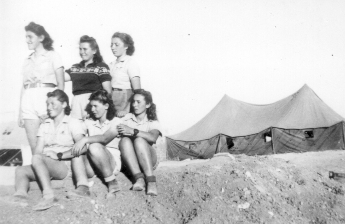 תעלות קשר בויצורים במחנה שובל –פלוגה ב'