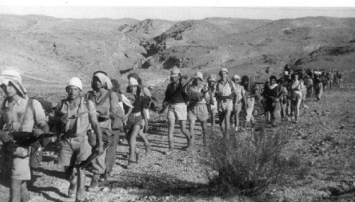 עליה למצדה בהדרכת מנשקה הראל