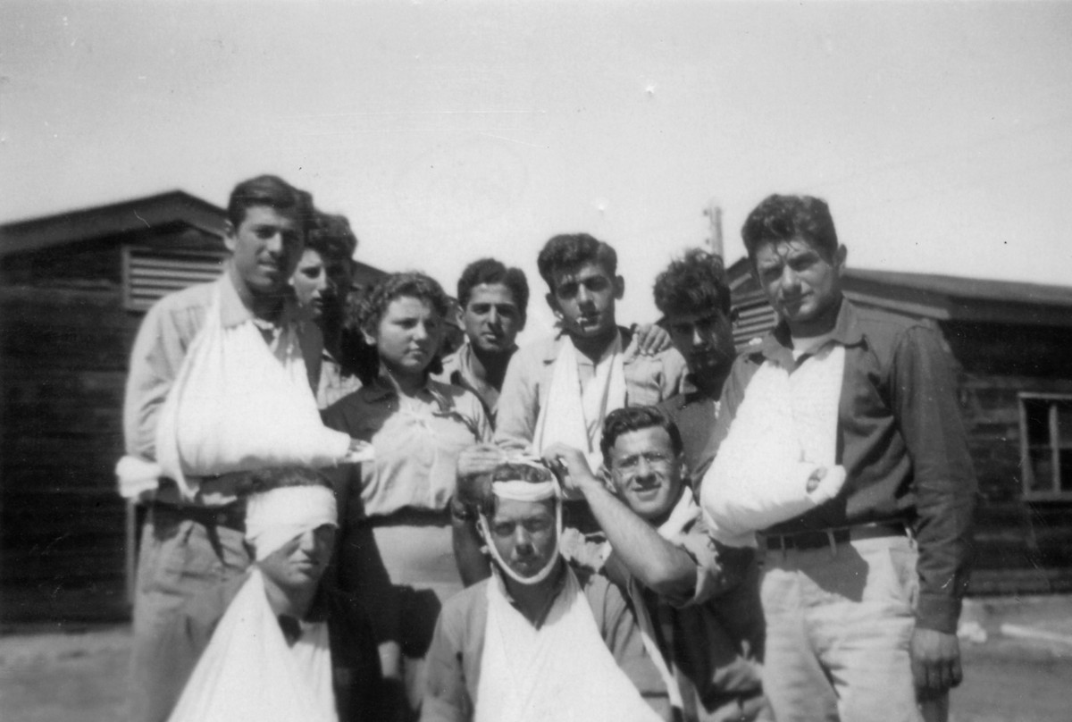 מחנה דורה 1948 (בהפוגה) קורס פלמ"ח לחובשים פלוגתיים