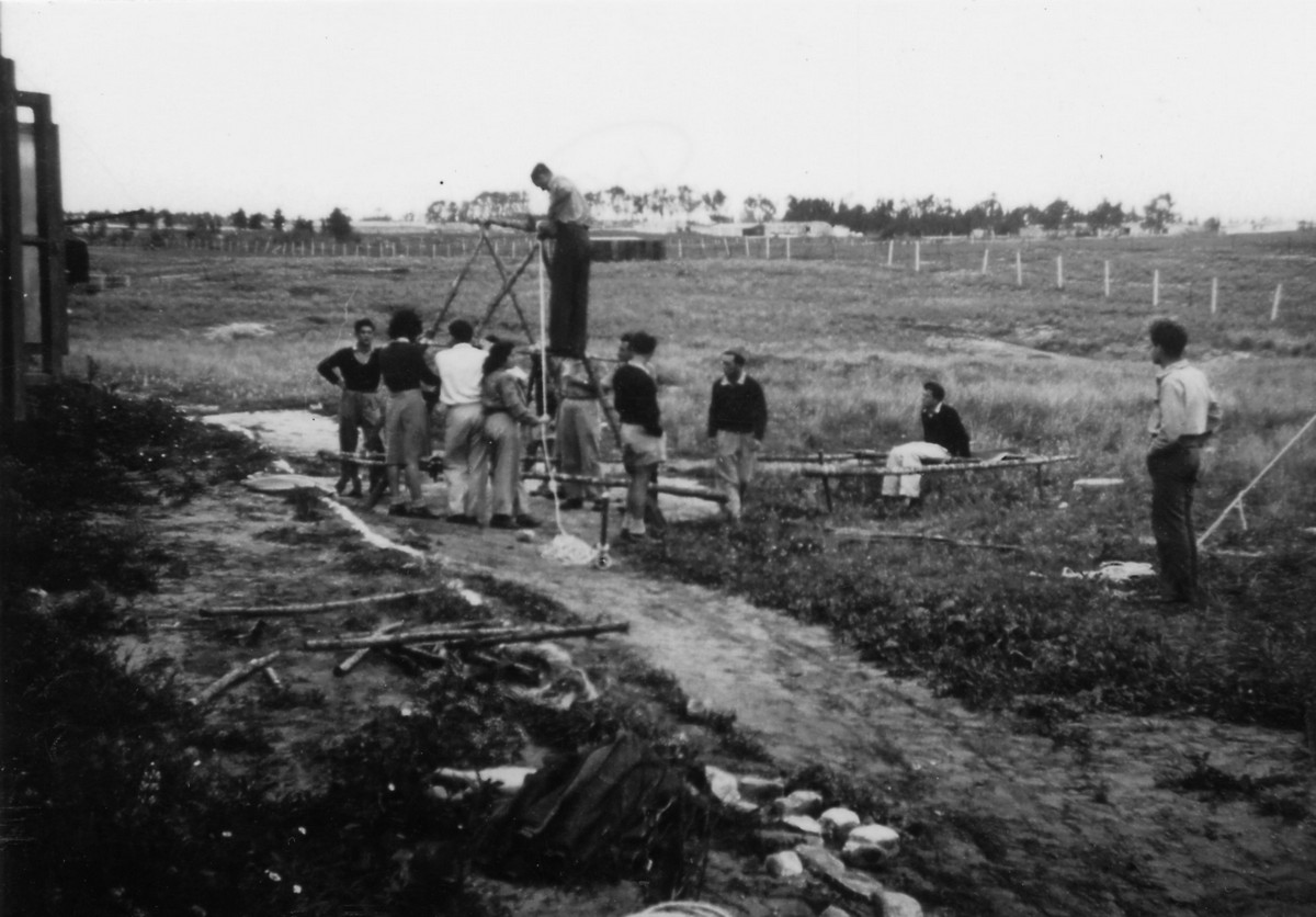 מחנה דורה 1948 (בהפוגה) קורס פלמ"ח לחובשים פלוגתיים