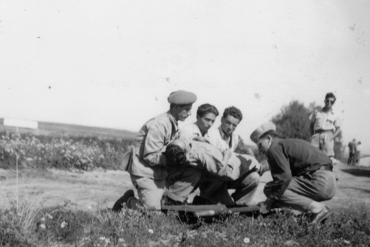 מחנה דורה 1948 (בהפוגה) קורס פלמ"ח לחובשים פלוגתיים