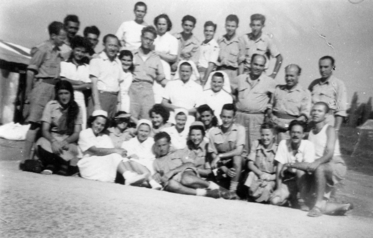 קורס חובשים פלוגתיים בבי"ח תל-השומר ובי"ח בילו