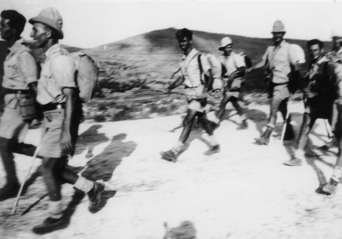 המסע הראשון של הפלוגה-חנוכה 12.1941-