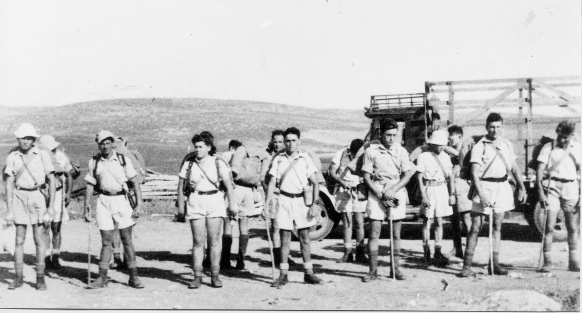 בגיוס מלא- 1942 עד  1944-1946