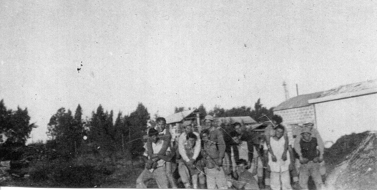 בגבעת חיים- גרעין ג' של מכבי צעיר 1946- 7.1945