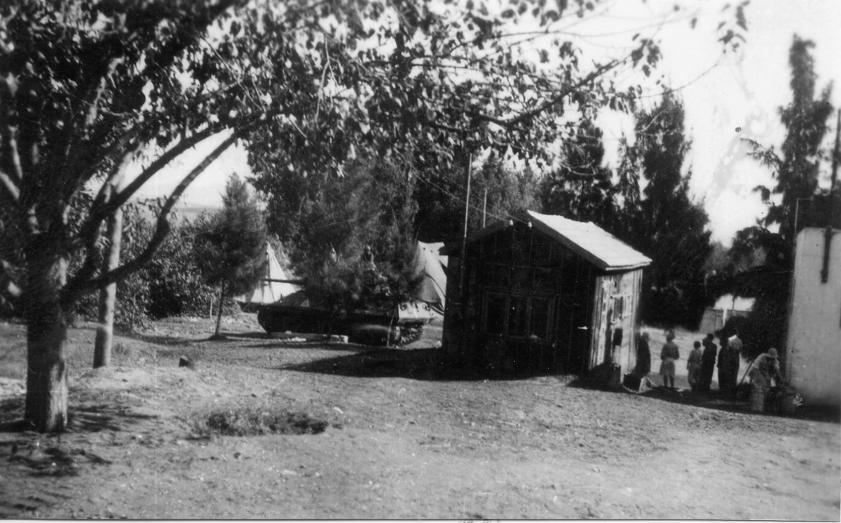 בגבעת חיים- גרעין ג' של מכבי צעיר 1946- 7.1945