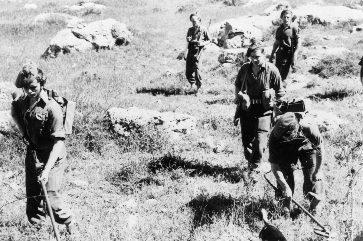 בגבעת חיים- גרעין ג' של מכבי צעיר 1946- 7.1945
