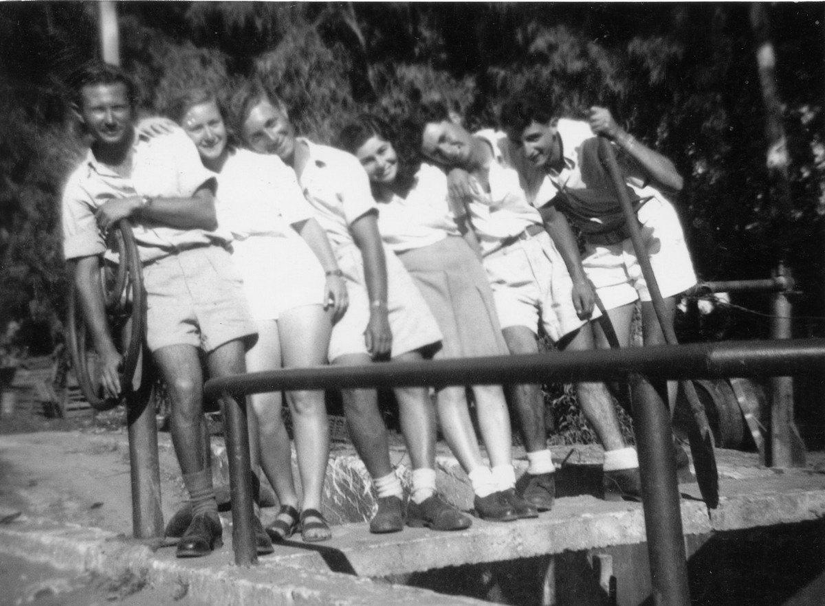 גרעין ד' - מכבי צעיר - גבעת חיים 10.1946-1947