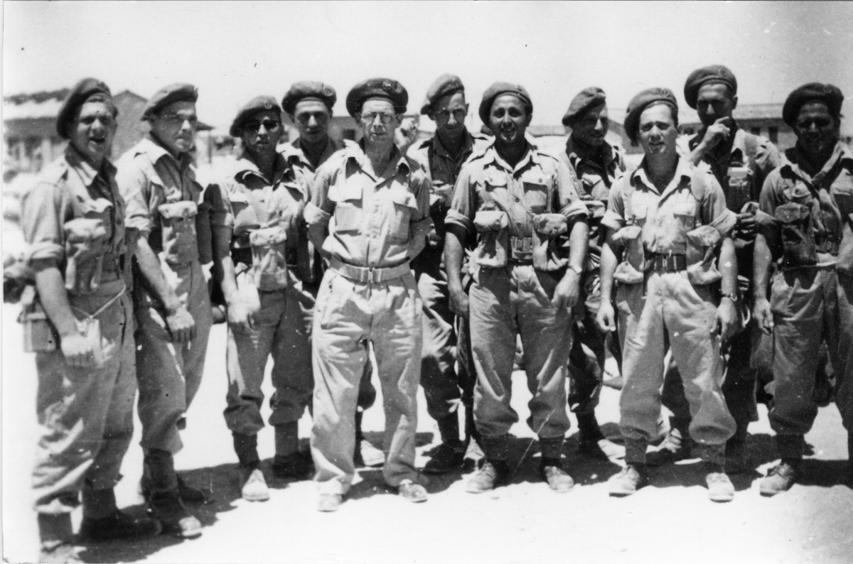 המחלקה בבריגדה העברית