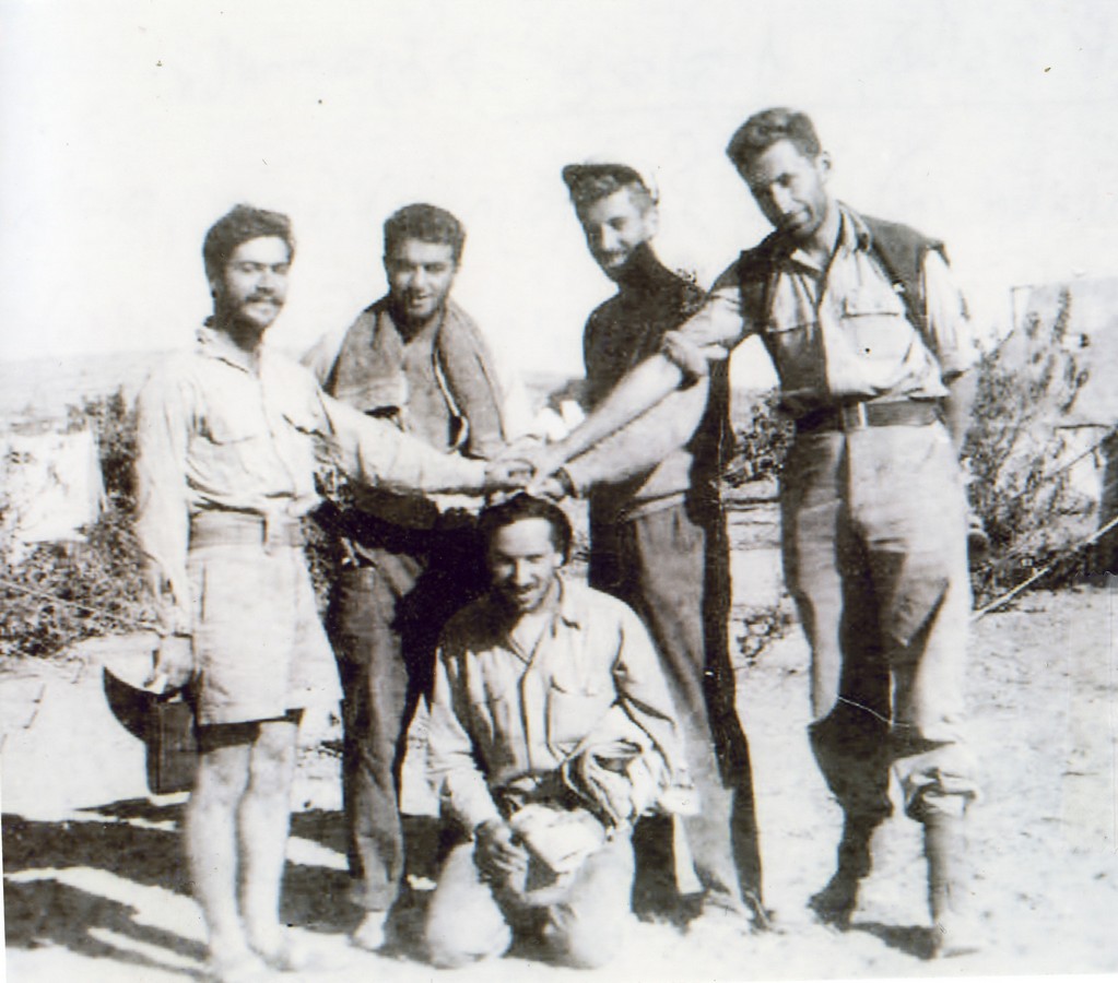 מתנדבי מח"ל בפלוגה א'