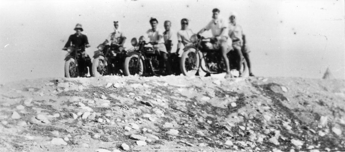 מסע אופנועים ברחבי הנגב, 1947