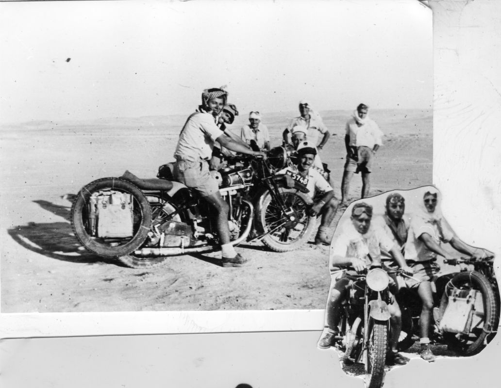 מסע אופנועים ברחבי הנגב, 1947