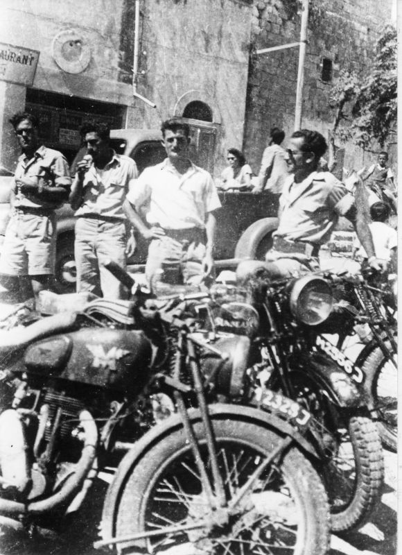מסע אופנועים ברחבי הנגב, 1947
