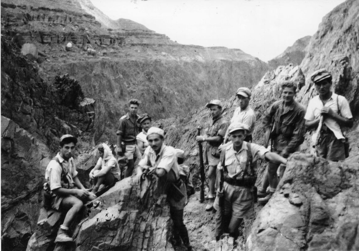 ליד ראס אל נאקב בגבול מצרים. 