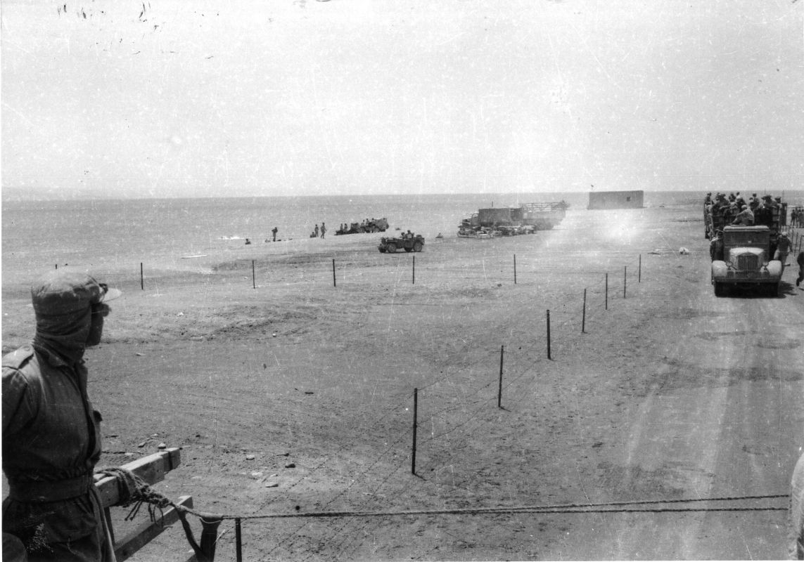 הגדוד החמישי מגיע לאילת