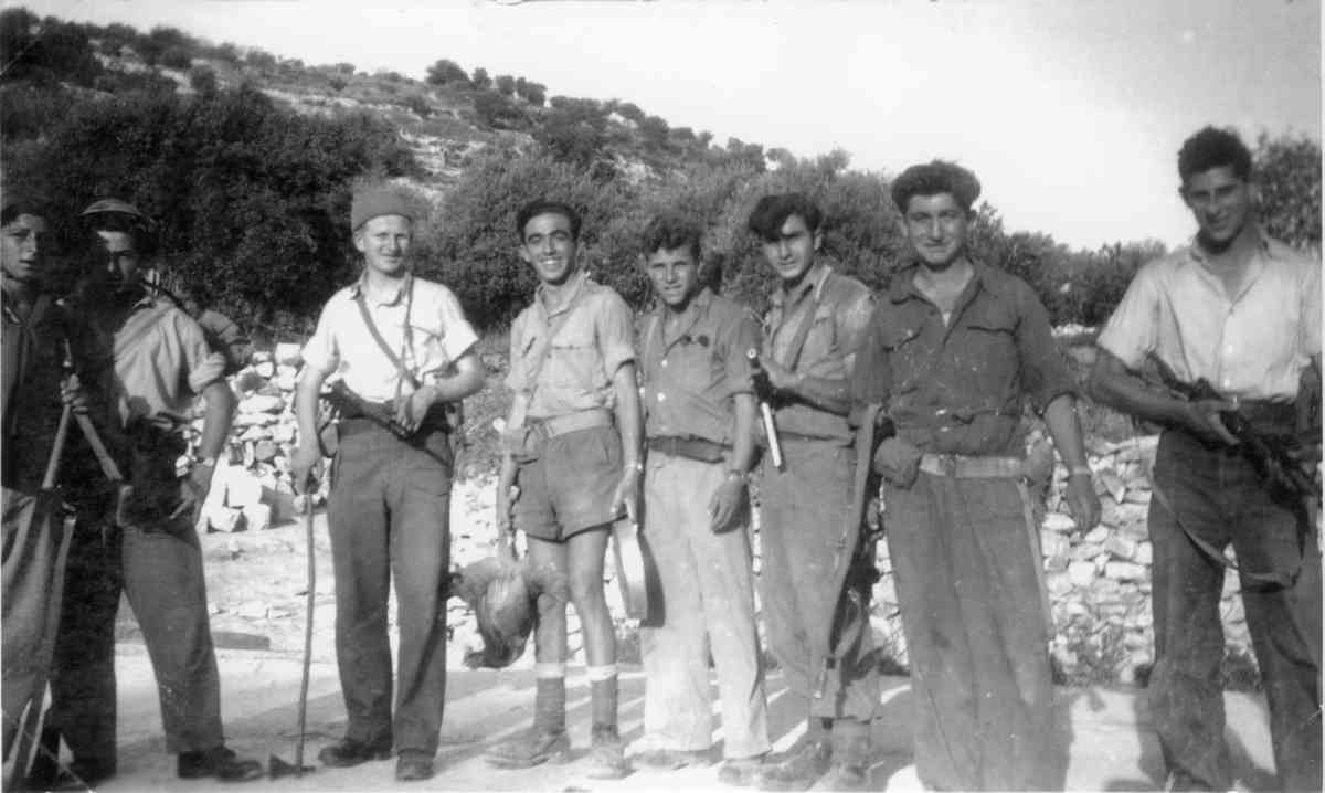 חבורת לוחמים מהכשרת אשדות יעקב