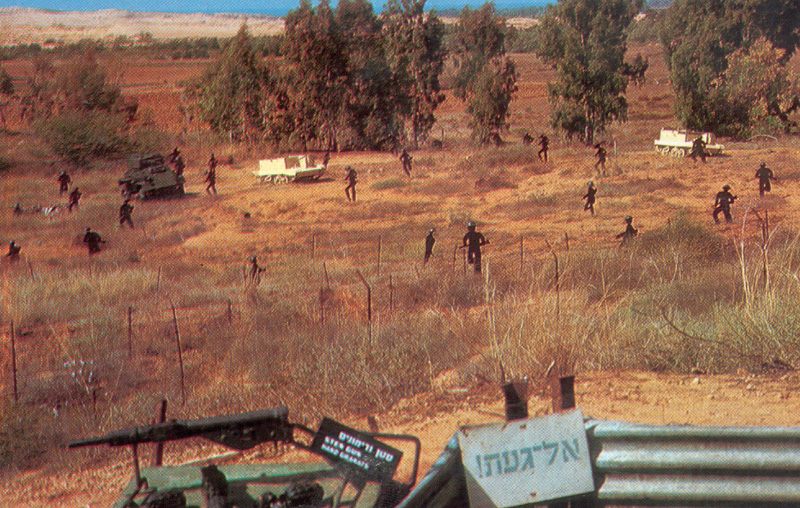 אזור הקרבות המשוחזר בו נפל יעקב ז"ל תמונה